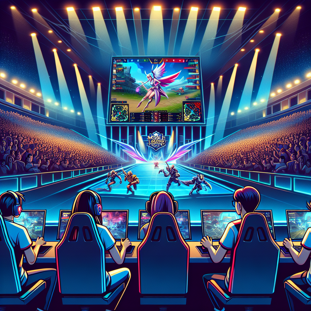 Laga Seru di Turnamen Mobile Legend Nasional