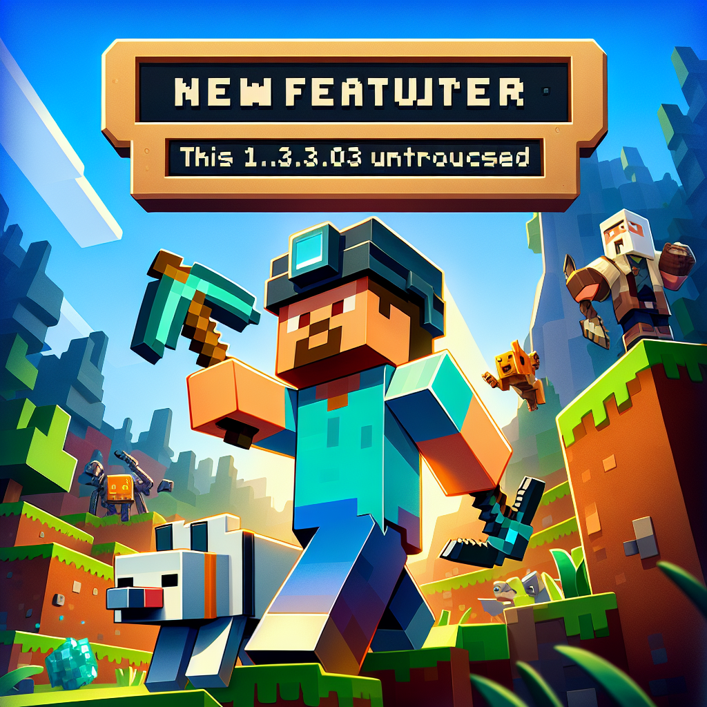 Top New Features in Minecraft 1.21.30.03 Update