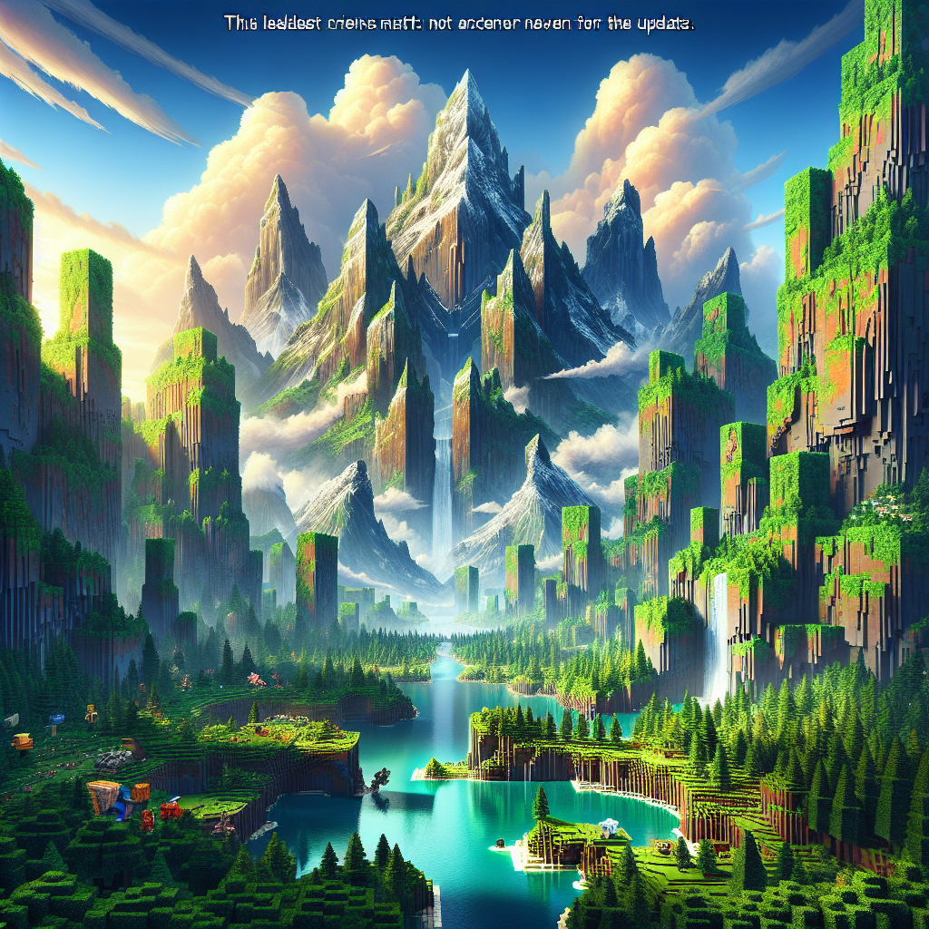 Menjelajahi Fitur Baru di Minecraft 1.18 APK